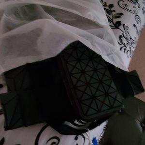 Addis Geometric wallet & backpack combo